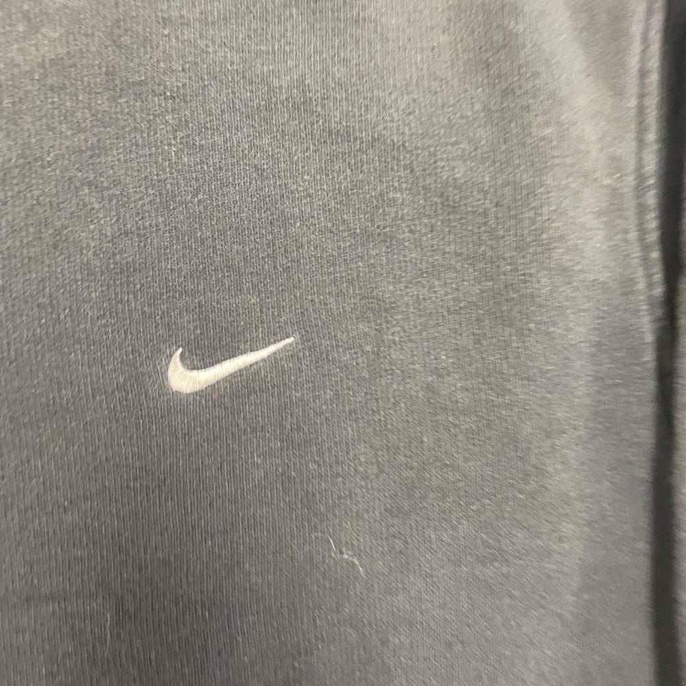 vintage Nike Blank sweatshirt mens medium Black‎ 2000s y2k swoosh check - Picture 4 of 9